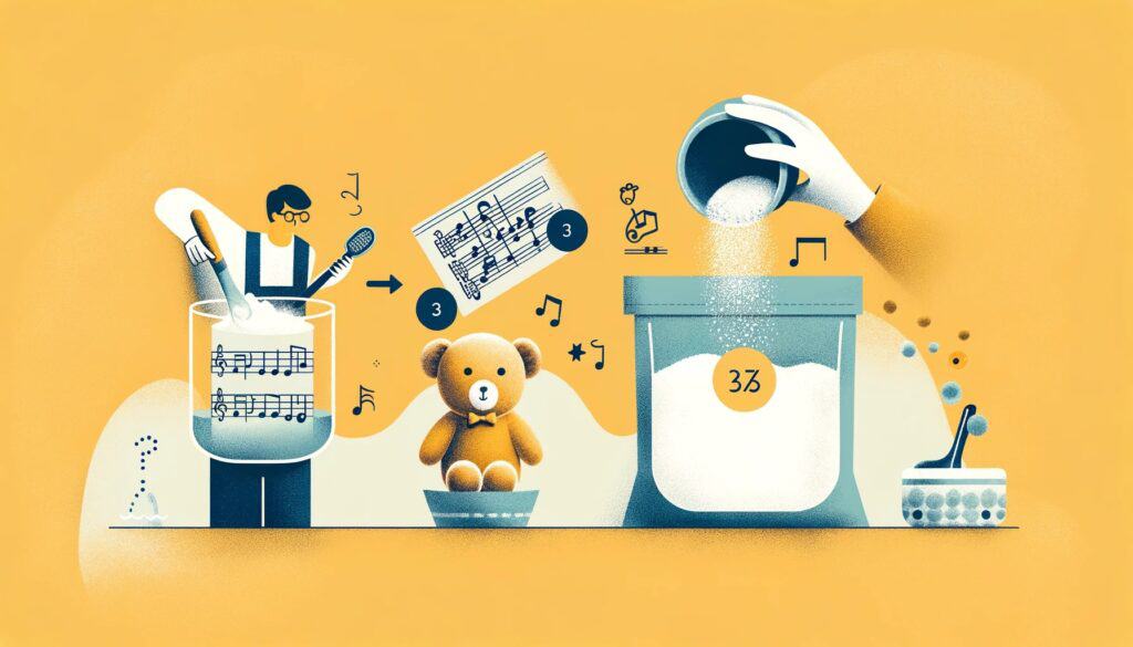 nettoyer ingredients peluche musicale